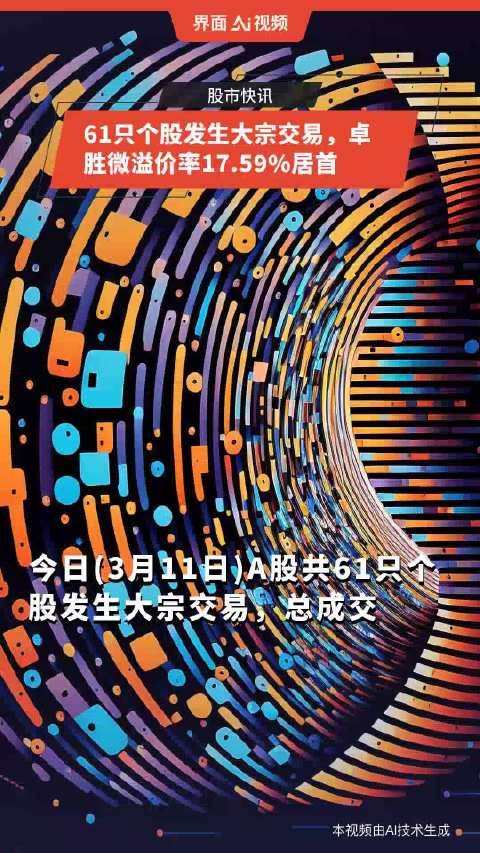 卓胜微大宗交易成交28.20万股 成交额2407.15万元