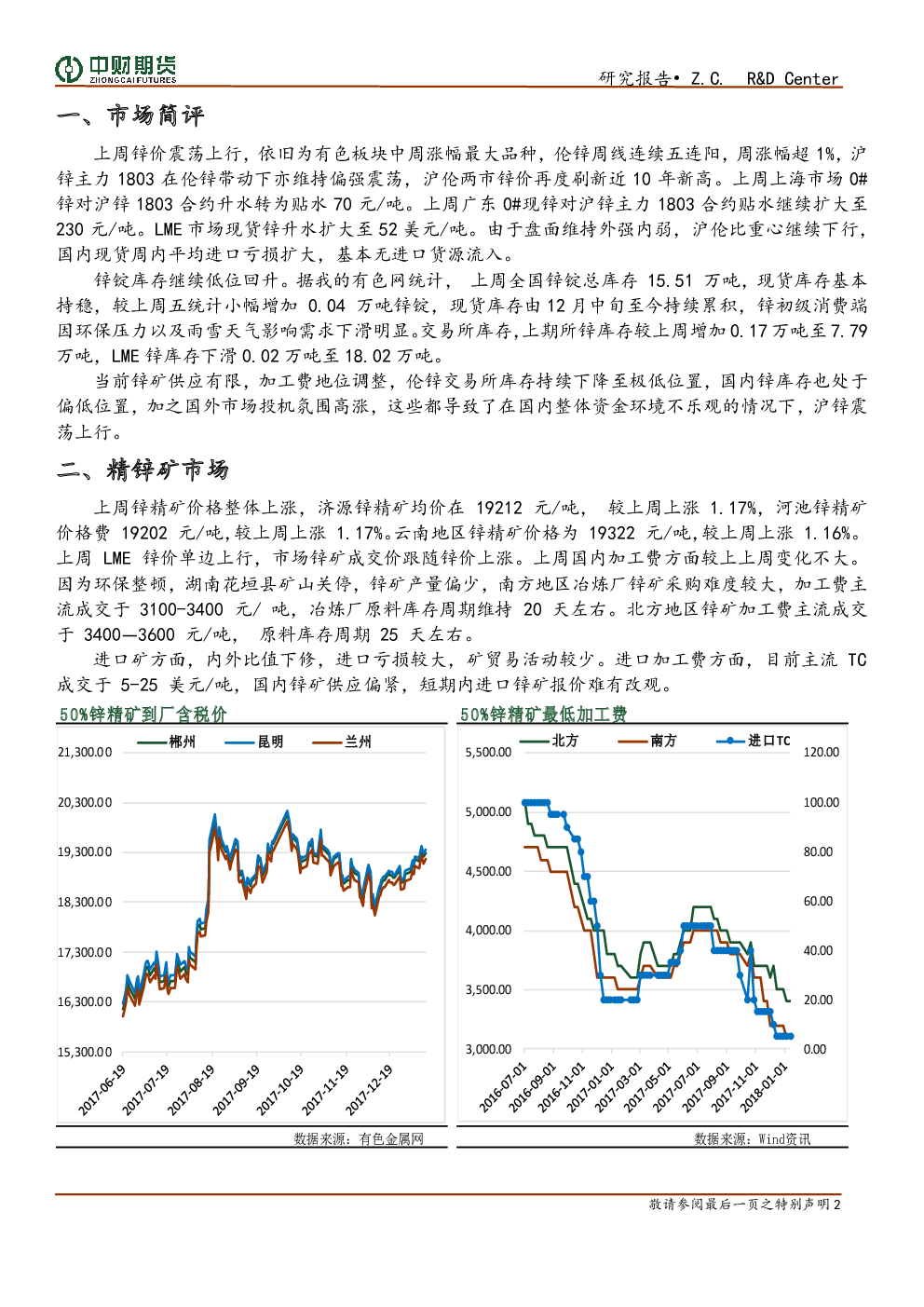 （2024年12月19日）今日沪锌期货和伦锌最新价格行情查询