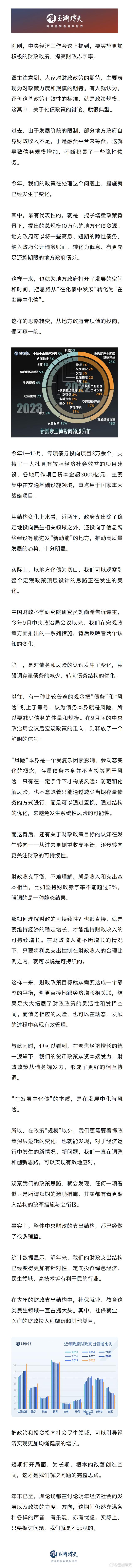 财政部详解2025年更加积极的财政政策 提高财政赤字率 安排更大规模政府债券 支持扩大国内需求