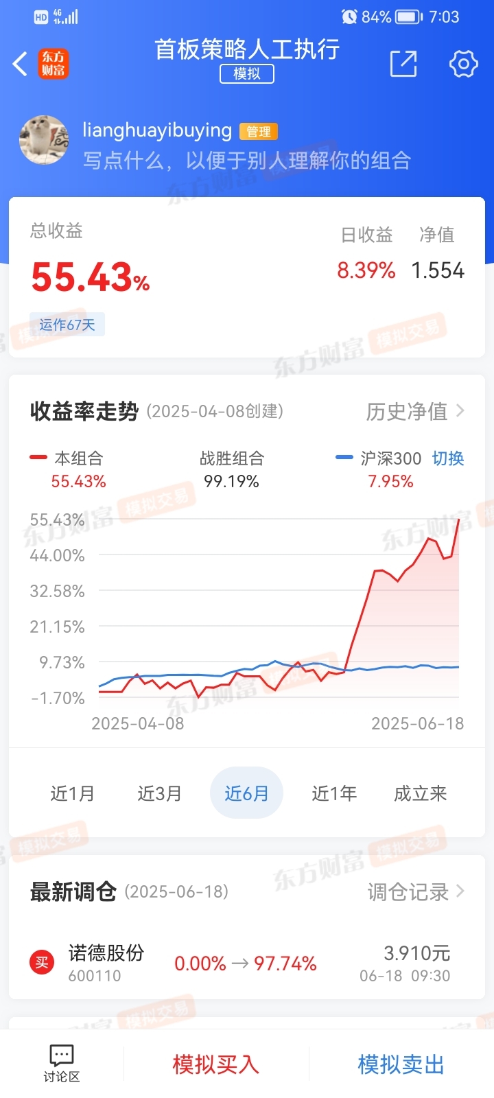 诺德股份6月26日龙虎榜数据