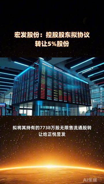 健麾信息：实控人拟协议转让公司6%股份