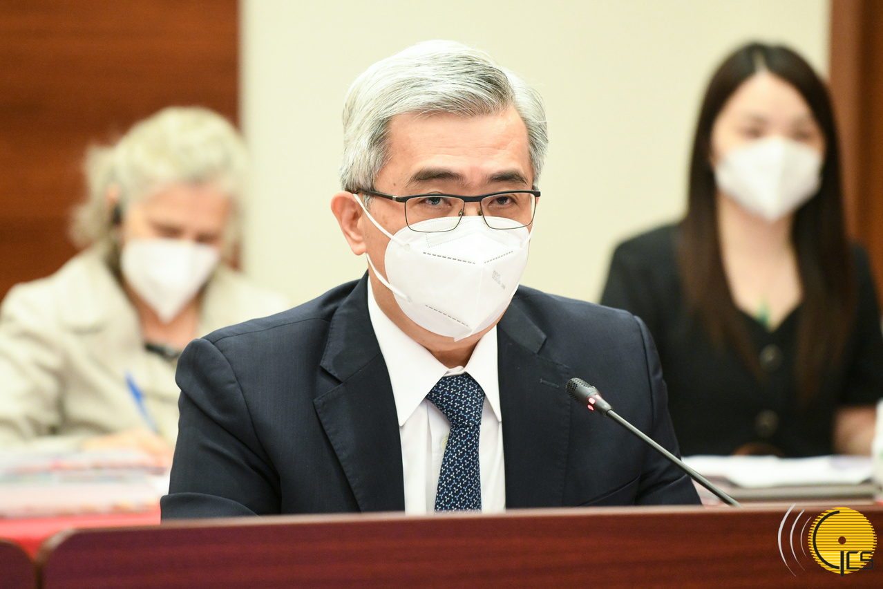 海关总署副署长张宝峰会见澳门特别行政区政府行政法务司司长黄少泽